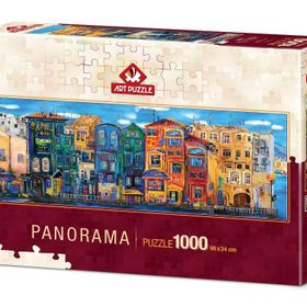 Art Puzzle Renkli Kasaba 1000 Parça Puzzle