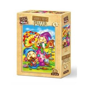 Art Puzzle Şarkıcı Elfler 16 Parça Ahşap Puzzle