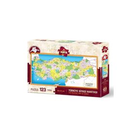 Art Puzzle Türkiye Haritası 123 Parça Puzzle