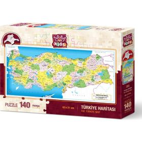Art Puzzle Türkiye Siyasi Haritası 140 Parça Puzzle