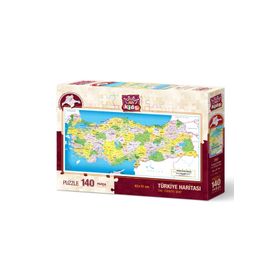 Art Puzzle Türkiye Siyasi Haritası 140 Parça Puzzle
