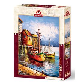 Art Puzzle Turuncu Liman 500 Parça Puzzle