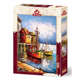 Art Puzzle Turuncu Liman 500 Parça Puzzle