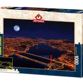 Art Puzzle Üç Köprü Bosphorus 1000 Parça Neon Puzzle