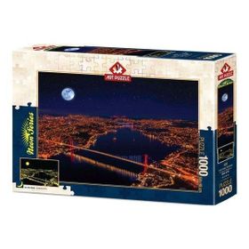 Art Puzzle Üç Köprü Bosphorus 1000 Parça Neon Puzzle