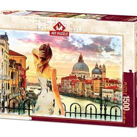 Art Puzzle Venedik'e Bakış 1500 Parça Puzzle