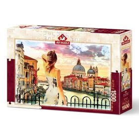 Art Puzzle Venedik'e Bakış 1500 Parça Puzzle