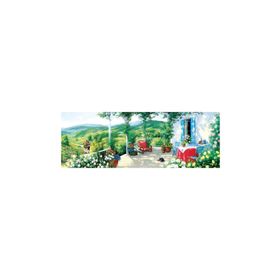 Art Puzzle Verandadaki Misafir Panorama 1000 Parça Puzzle