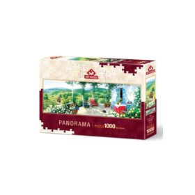 Art Puzzle Verandadaki Misafir Panorama 1000 Parça Puzzle