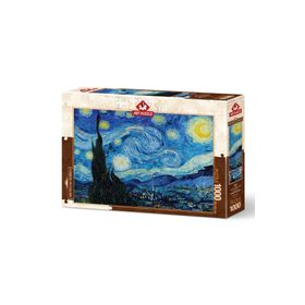 Art Puzzle Yıldızlı Gece 1889 1000 Parça Puzzle