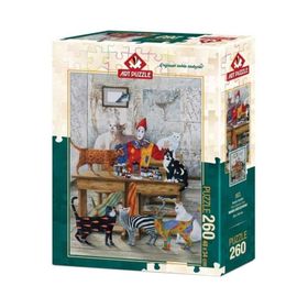 Art Renkli Kediler 260 Parça Puzzle