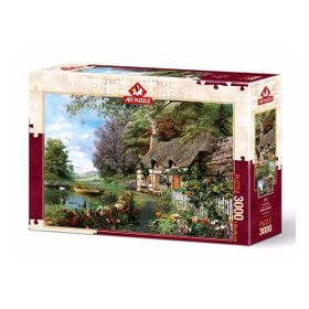 Art Şehirden Uzakta 3000 Parça Puzzle