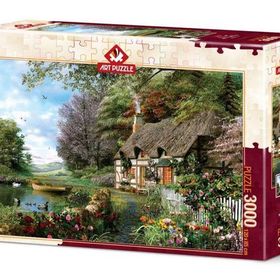 Art Şehirden Uzakta 3000 Parça Puzzle