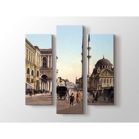 Art Vazodaki Çiçekler 11 Renkli Çiçekler Kanvas Tablo