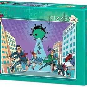 Art Virüsten Kaçış 150 Parça Puzzle