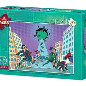 Art Virüsten Kaçış 150 Parça Puzzle