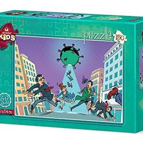 Art Virüsten Kaçış 150 Parça Puzzle