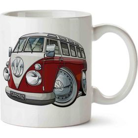 Art Volkswagen Baskılı Kupa