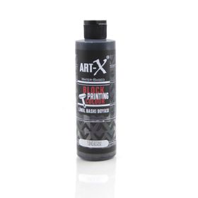 Art-X 240 ml Siyah Su Bazlı Linol Baskı Boyası