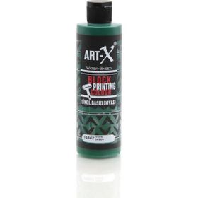 Art-X 240 ml Yeşil Su Bazlı Linol Baskı Boyası