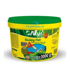 ArtAkua 100 gr Guppy Fish Spirulina Garlic Balık Yemi