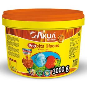 ArtAkua Probits Discus Etçil 1 kg Balık Yemi