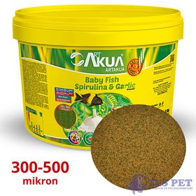ArtAkua Sarımsaklı Yavru 1 kg Balık Yemi