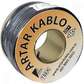 Artar 100 mt 2x025 mm 1. Kalite Stereo Mikrofon Kablosu