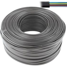 Artar 100 mt 6'lı Flat Telefon Kablosu