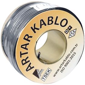 Artar 200 m 0.20 mm Kesit 1 Canlı 1 Şase 40 No Kablo Blendajlı Mikrofon Kablosu