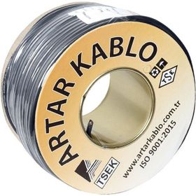 Artar 200 m 0.20 mm Kesit 1 Canlı 1 Şase 40 No Kablo Blendajlı Mikrofon Kablosu