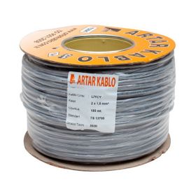 Artar Liycy 100 m 2x1.5 mm Blendarjlı Bakır Hoparlör Kablosu