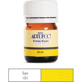 Artdeco 010A 101 Sarı 25 ml Kumaş Boyası