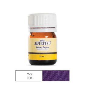 Artdeco 010A 108 Mor 25 ml Kumaş Boyası