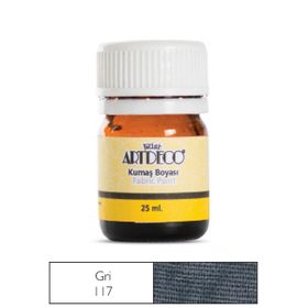 Artdeco 010A-117 Gri 25 ml Kumaş Boyası