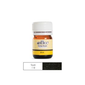 Artdeco 010A 118 Siyah 25 ml Kumaş Boyası