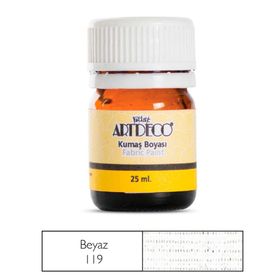 Artdeco 010A 119 Beyaz 25 ml Kumaş Boyası
