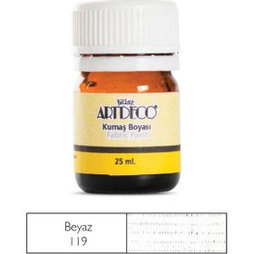 Artdeco 010A 119 Beyaz 25 ml Kumaş Boyası