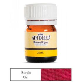 Artdeco 010A 25 ml 061 Bordo Kumaş Boyası