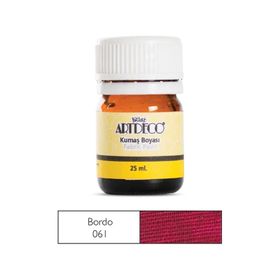 Artdeco 010A 25 ml 061 Bordo Kumaş Boyası