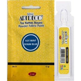 Artdeco 010T-1109 13 gr Kot Mavi Toz Kumaş Boyası