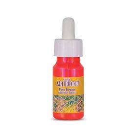Artdeco 016B 92 Neon Turuncu 30 ml Ebru Boyası
