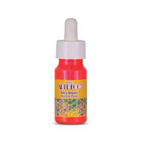 Artdeco 016B 92 Neon Turuncu 30 ml Ebru Boyası