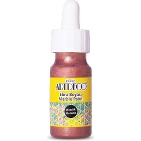 Artdeco 017B 28 Metalik Bakır 30 ml Ebru Boyası