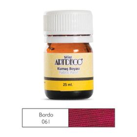 Artdeco 061 25 ml Bordo Kumaş Boyası