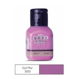 Artdeco 070A-3050 25 ml Kızıl Mor Akrilik Boya