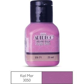 Artdeco 070A-3050 25 ml Kızıl Mor Akrilik Boya