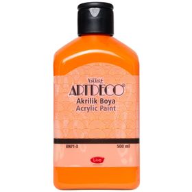 Artdeco 070L-3603 Turuncu 500 ml Akrilik Boya