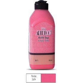 Artdeco 070L-3604 Pembe 500 ml Akrilik Boya