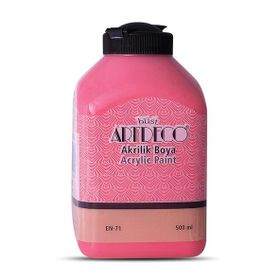 Artdeco 070L-3604 Pembe 500 ml Akrilik Boya